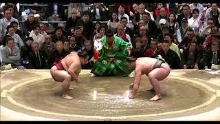 Haru 2018 Day 14 Chiyomaru vs  Tochinoshin