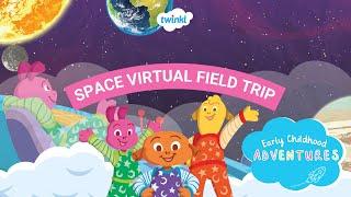 Space Virtual Field Trip with Movement & Math | The Solar System | Twinkl Early Childhood Adventures