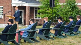 Opening Ceremony at Cardigan Mountain School 2020