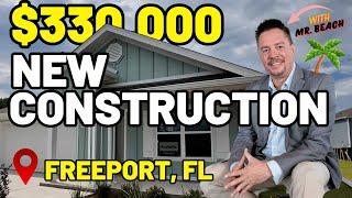 FREEPORT, FLORIDA | NEW construction HOMES for CHEAP! Live the 30A lifestyle! Featuring Hammock Bay