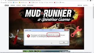 d3dx9_43.dll hatası -  d3dx9_39.dll - Hatası Spintires MudRunner  100% Çözüm 