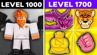 Level 1000 - 1700 With PERMANENT TRANSFORMATION Fruits... (Blox Fruits Noob To Pro)