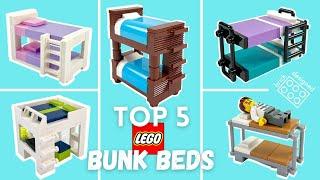 5 EASY and Practical LEGO Bunk Beds!