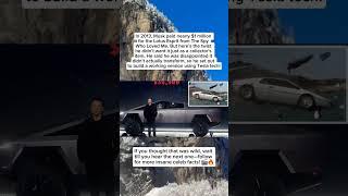 Elon Musk Bought James Bond’s Submarine Car  #didyouknow #celebritynews #elonmusk #shorts #facts