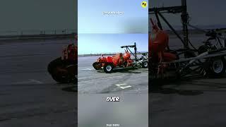 Can a wooden stick flip a motorcycle? 