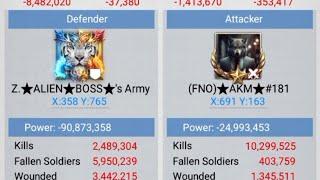 #last Empire War-Z Akm vs Alien boss monsters fight3k damage