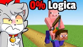 Minecraft con 0% de Lógica...