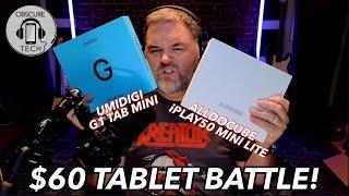 $60 ANDROID 8” TABLET BATTLE!  UMIDIGI G1 MINI vs. ALLDOCUBE iPLAY50 MINI LITE - NEW 2024 RELEASES!