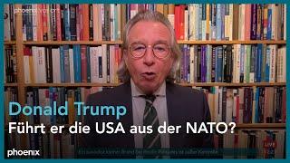 Prof. Thomas Jäger zu Donald Trump am 08.01.25