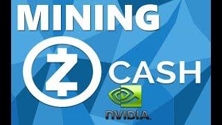 ZCASH MINING WITH NVIDIA - NVIDIA ZCASH - ZOTAC 1060 6GB HASHRATE