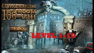 Can You Escape The 100 Room VIII Level (1-10) Walkthrough