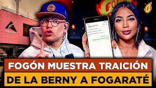 FOGON FILTRA TRAICIÓN DE LA BERNY A FOGARATÉ | MARA DICE SANDRA BERROCAL NO TIENE DIGNIDAD