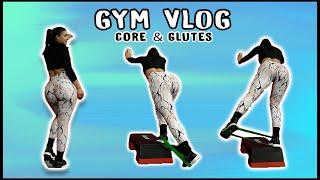 Getting a little too thick? YIKES! Band work focused on core and keeping these gains, Gym Vlog.