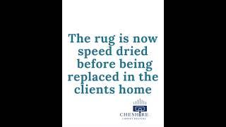 Wool rug cleaning by Cheshire Carpet Revival