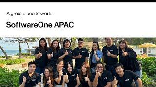 SoftwareOne APAC - a great place to work