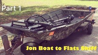 Jon Boat to Flats Skiff #1