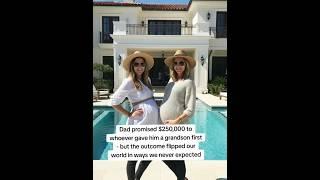 $250k grandson bet turned upside down #familydrama #pregnancytwist #dadplot #siblingchaos