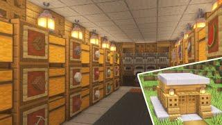 Minecraft : How to build Underground Storage Room | How to build Storage room in Minecraft