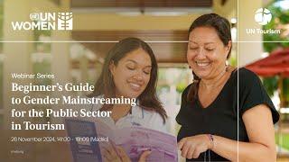 Beginner´s Guide to Gender Mainstreaming  for the Public Sector in Tourism