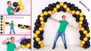 BIRTHDAY decoration ideas at home  balloon decoration ideas  balloon arch tutorial