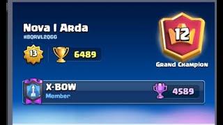 Nova Arda Xbow Cycle 2.9 gameplays 6400 - Clash Royale