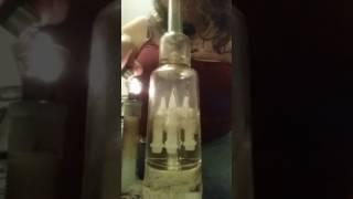 Smokeday 16" inline perc to rocket perc to button perc