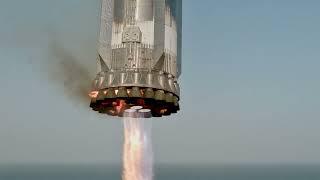 SLOW CLOSEUP! SpaceX Super Heavy Booster Catch