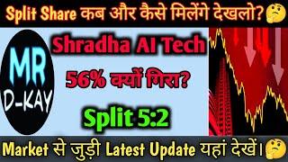 shradha ai technologies Itd latest news | shradha ai technologies analysis | shradha ai tech Split