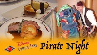 Disney Cruise Pirate Night | Pirate Night Menu (and how to make the most of Pirate night)