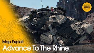 War Thunder - Advance To The Rhine - MAP EXPLOIT!