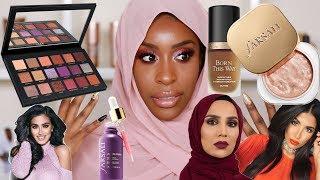 Full Face of Muslim Owned/Halal Beauty Products Tutorial! | Jackie Aina