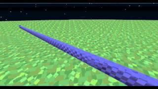 MINECRAFT MOVING CART ON GRASS GLITCH
