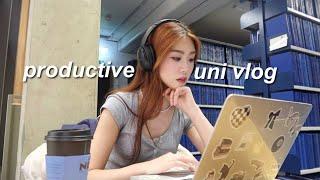 PRODUCTIVE uni vlog: dance show, med exams, more studying, part time job, recovering from a cold