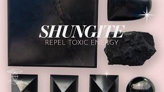 Ground Down, Grow Strong, and Repel Toxicity with Shungite