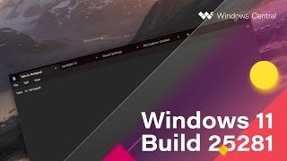 Windows 11 Build 25281 - Notepad Tabs, Sound Settings, Spotlight UI + MORE