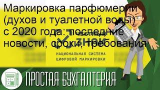 Маркировка парфюмерии (духов и туалетной воды) с 2020 года: последние новости, сроки, требования