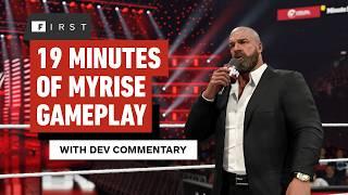 WWE 2K25 MyRISE: Exclusive First 19 Minutes (With Developer Commentary) - IGN First