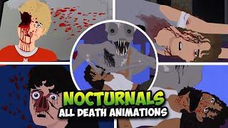 Nocturnals Full Game - All Death Animations