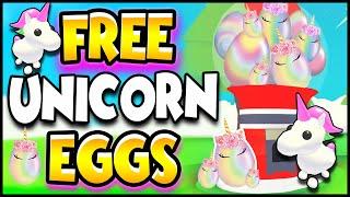 This SECRET LOCATION Gets You FREE UNICORN EGGS in Adopt Me!! Roblox! PREZLEY