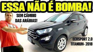 FORD ECOSPORT 2.0 TITANIUM: SUV TOP CONFIÁVEL com PREÇO DE KWID! TEM ATÉ TETO SOLAR! (Avaliação)