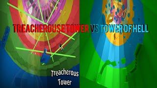 Treacherous Tower VS Tower of Hell | Roblox (which one is the best?)