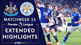 Newcastle United v. Leicester City | PREMIER LEAGUE HIGHLIGHTS | 4/17/2022 | NBC Sports