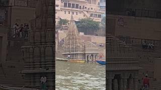 Mysterious leaning temple  in India #banaras #kashi #kashivishwanath #varanasi #manikarnikaghat
