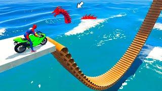 Long Slide Game With Elephant Gorilla Buffalo Hippopotamus Tiger - 3d Animal Game - Funny 3d Animals