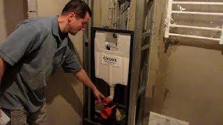 Часть- 4. Как установить инсталляцию Grohe Rapid подробный показ  на реальном примере! +Тест