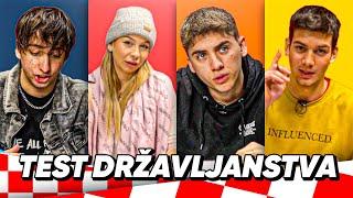 RJEŠAVAMO TEST DRŽAVLJANSTVA | TheSikrt & SaamoPetraa & Ivan Tokić & 10ficho