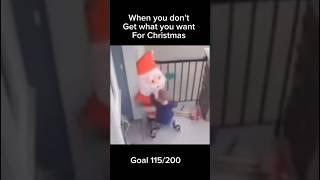 When you don’t get what you want for Christmas  #shorts #viral #christmas