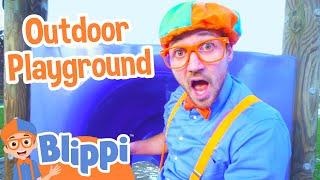 Blippi Visits Outdoor Park! | Blippi Full Episodes | Educational Videos for Toddlers