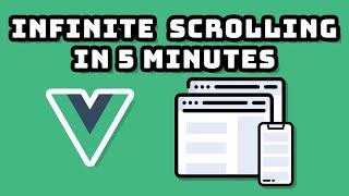 Build a Vue INFINITE SCROLLING Component