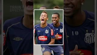 How Neymar Is Repaying Robinho After 15 Years! #neymar #santos #brazil